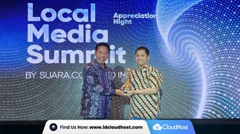 Dukung Industri Media, IDCloudHost Raih Penghargaan di Local Media Summit 2023