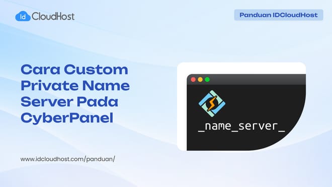 Cara Custom Private NameServer pada Cyberpanel