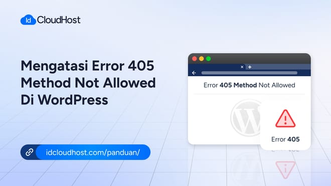 Cara Atasi Error 405 Method Not Allowed di WordPress