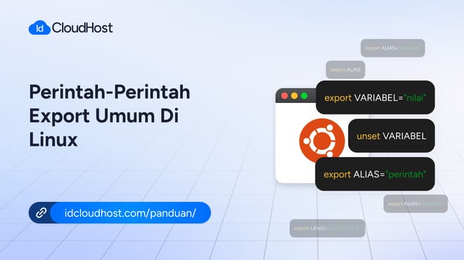 Perintah-Perintah Export Umum di Linux