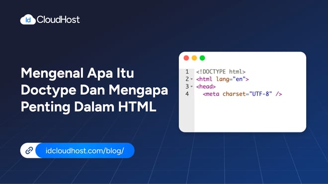Mengenal Apa Itu Doctype dan Mengapa Penting dalam HTML?