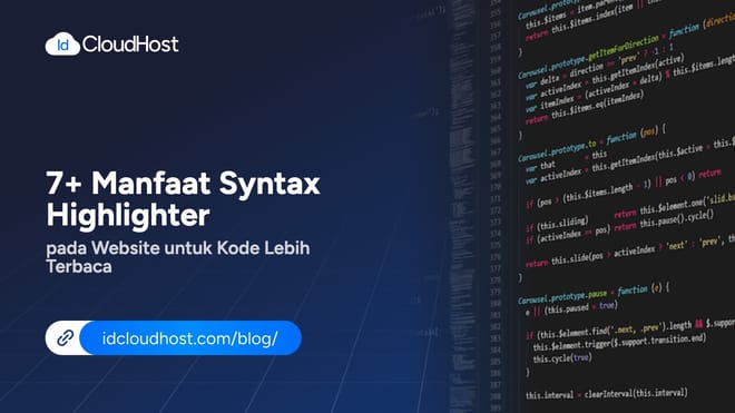 7+ Manfaat dari Syntax Highlighter untuk Kode Lebih Terbaca