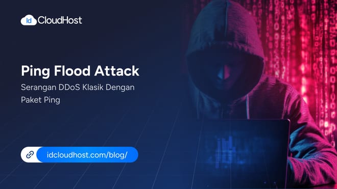 Ping Flood Attack, Serangan DDoS Klasik dengan Paket Ping