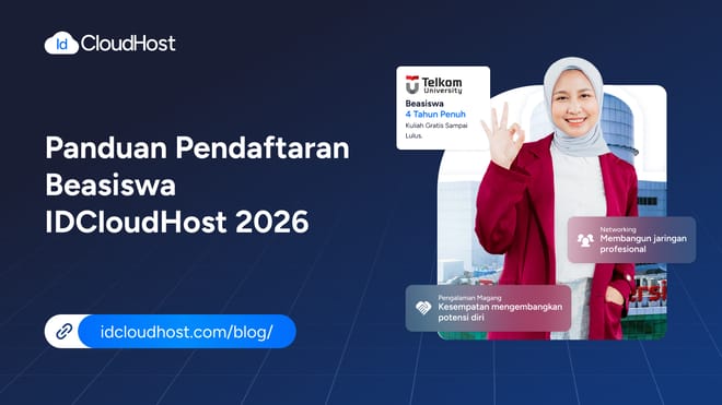 Cara Pendaftaran Beasiswa IDCloudHost 2026