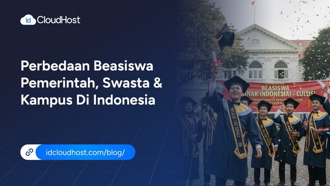 Perbedaan Beasiswa Pemerintah, Swasta, & Kampus di Indonesia