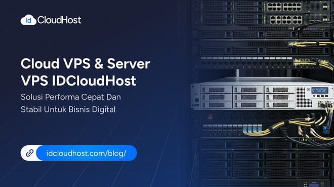 Cloud VPS & Server VPS IDCloudHost, Cepat & Stabil untuk Bisnis
