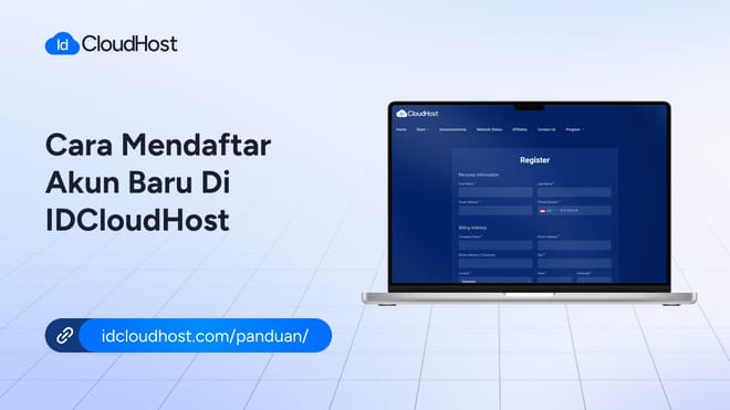 Cara Mendaftar Akun Baru di IDCloudHost