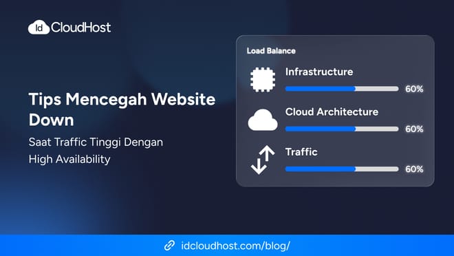 Tips Mencegah Website Down Saat Traffic Tinggi