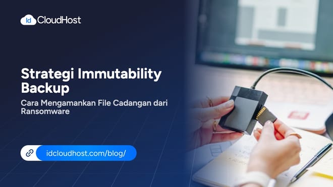 Strategi Immutability Backup, Cara Mengamankan File Cadangan dari Ransomware