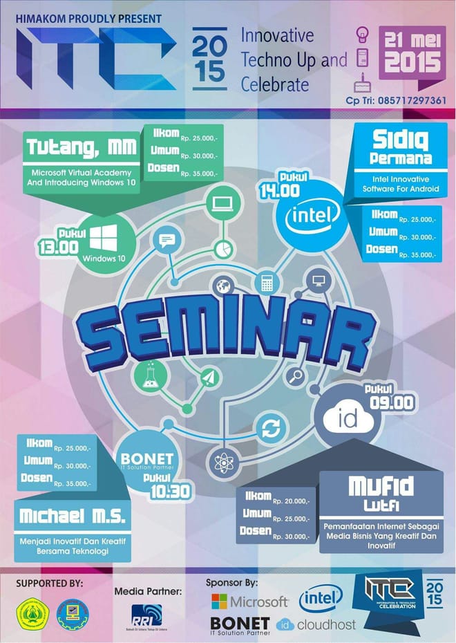 Seminar Inovate Techno-up and Celebrate (ITC)