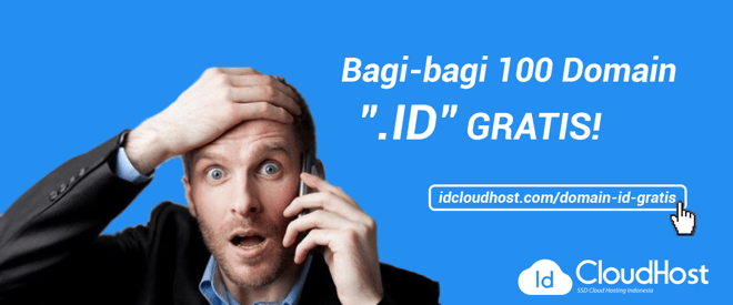 Bagi-bagi 100 Domain &ldquo;.ID&rdquo; GRATIS!