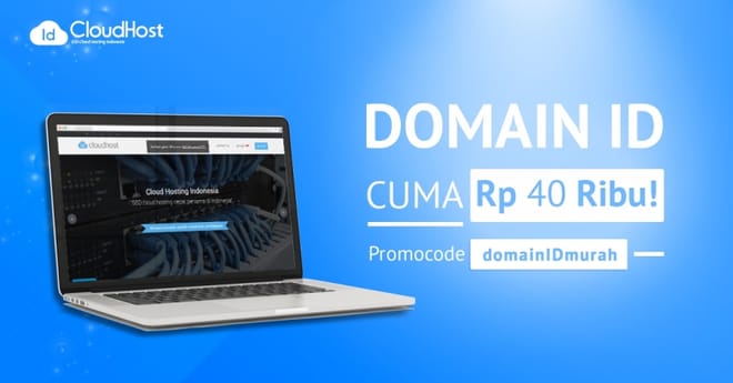 Domain ID Murah &ndash; CUMA 40 Ribu Rupiah!