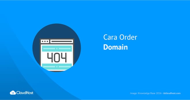 Cara Order Layanan Domain