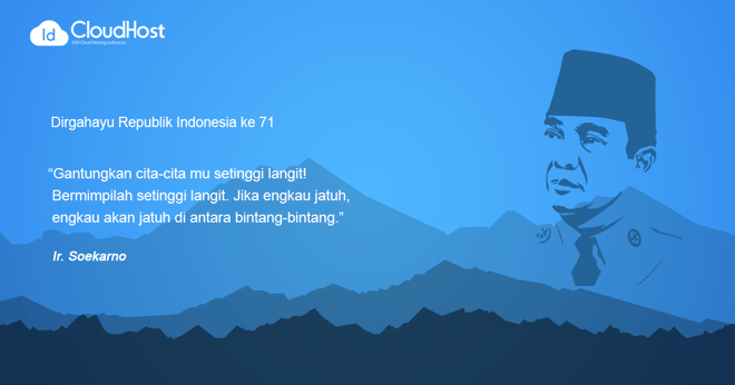 Promo Kemerdekaan &ndash; Kibarkan Semangat Kemerdekaan RI | IDCloudHost