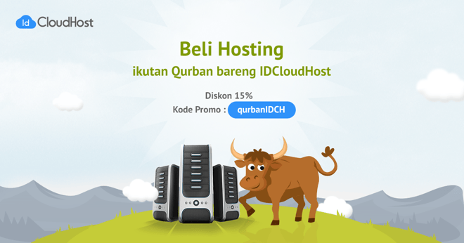 Berqurban Bareng IDCloudHost &ndash; Diskon Hosting 15%