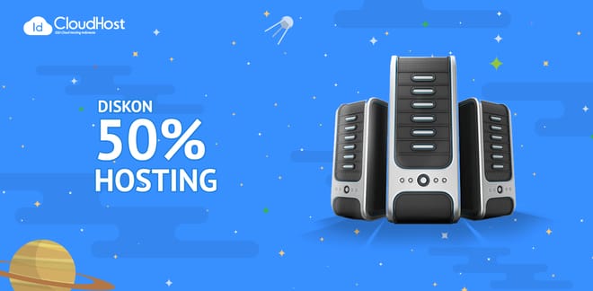 Promo DISKON 50% HOSTING &ndash; STOCK TERBATAS