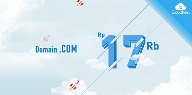Domain .COM cuma Rp 17.000 ! – STOCK TERBATAS
