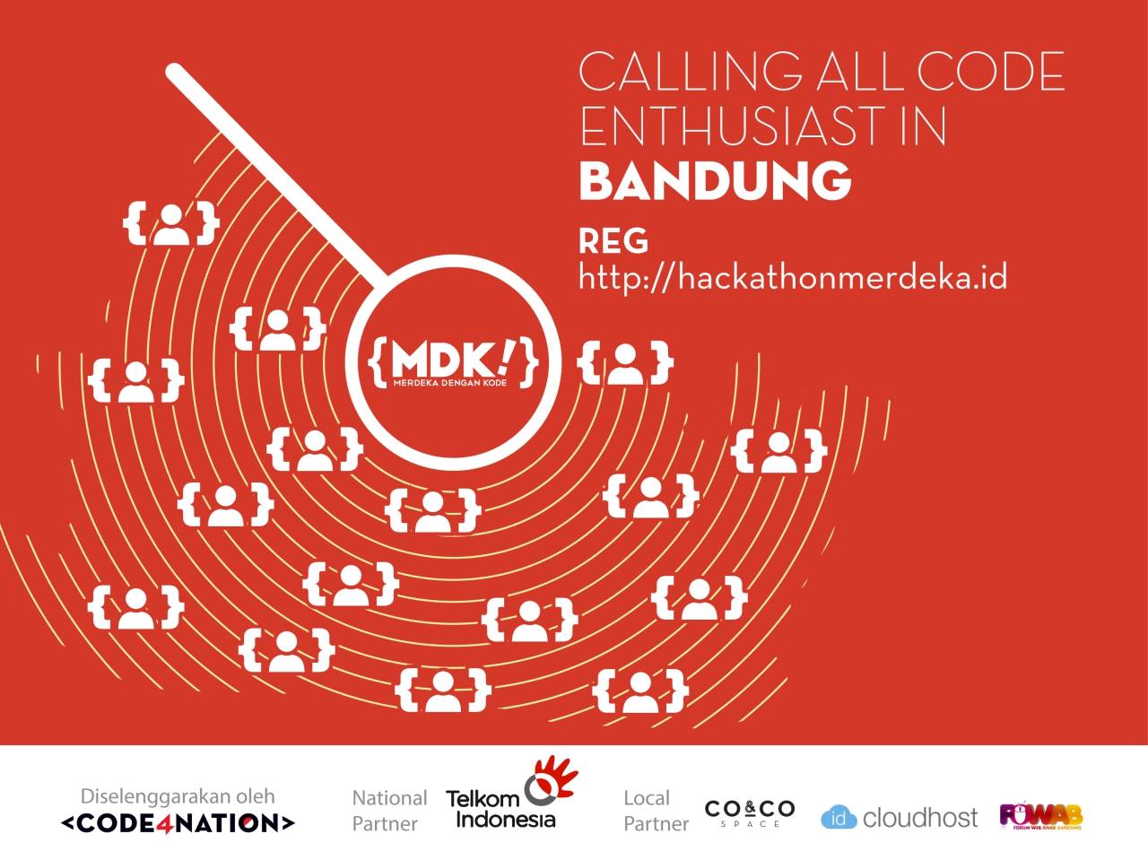 Hackathon Merdeka 2.0 di 28 Kota Indonesia  IDCloudHost