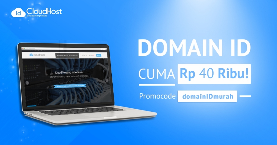 Domain ID Murah - CUMA 40 Ribu Rupiah! | IDCloudHost Domain ID Murah - CUMA 40 Ribu Rupiah! | IDCloudHost