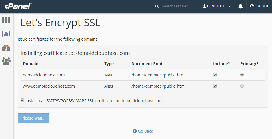 Cara aktivasi certificate SSL (Let's Encrypt) 6
