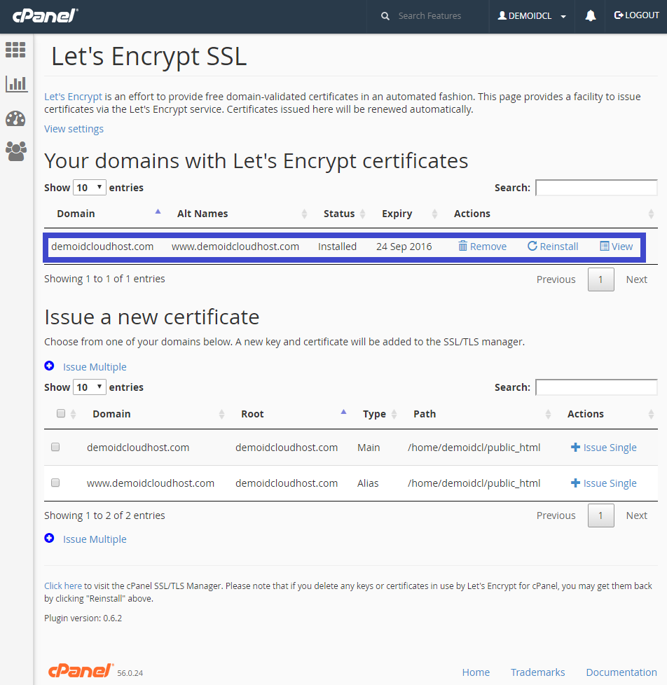 Cara aktivasi certificate SSL (Let's Encrypt) 8