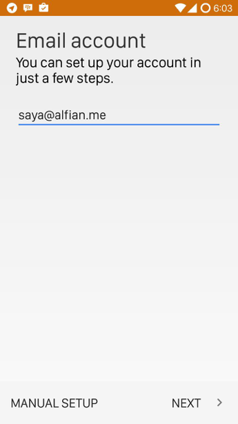 Panduan Email Client Android 6