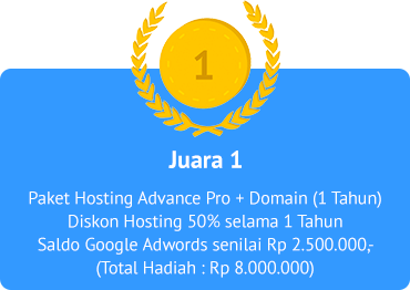 Juara 1 Lomba Blog IDcloudHost