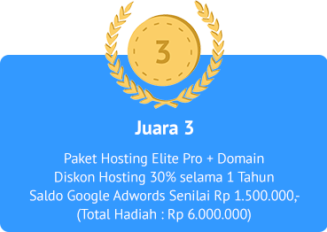 Juara 3 Lomba Blog IDcloudHost