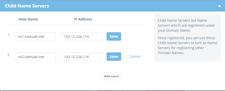 Cara Membuat Nameserver di Panel Webuzo pada VPS