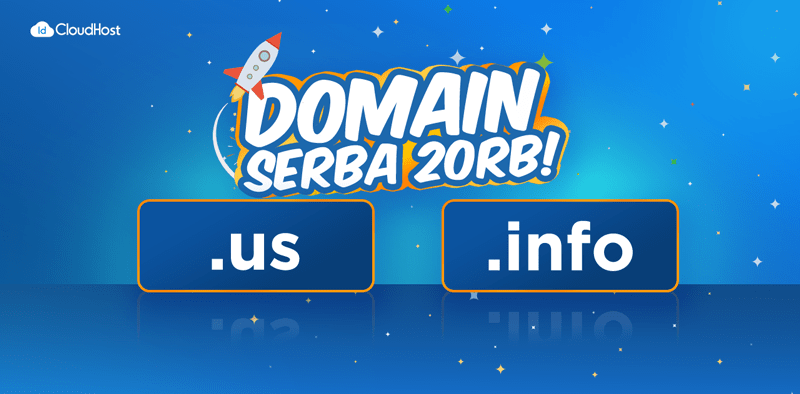 #2TahunIDCH - Promo Domain NET