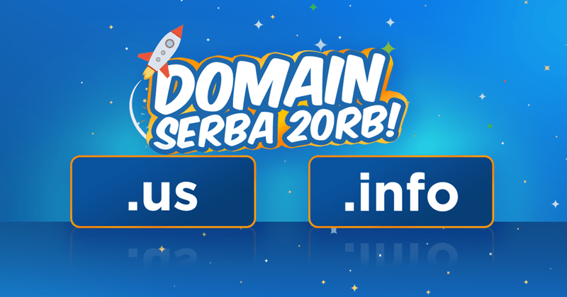 Promo Domain Serba Rp 20 Ribu | Promo Domain INFO | Promo Domain US