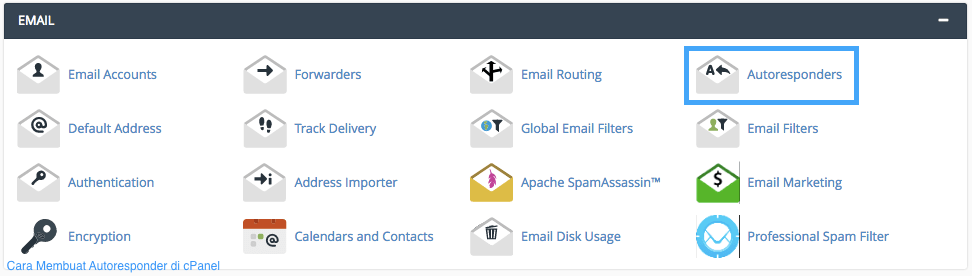 Cara Membuat Autoresponder pada cPanel - IDCloudHost