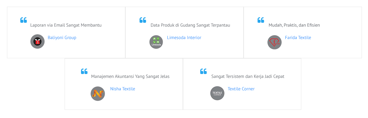 Testimonial Layanan Kasir Online Erzap - IDCloudHost