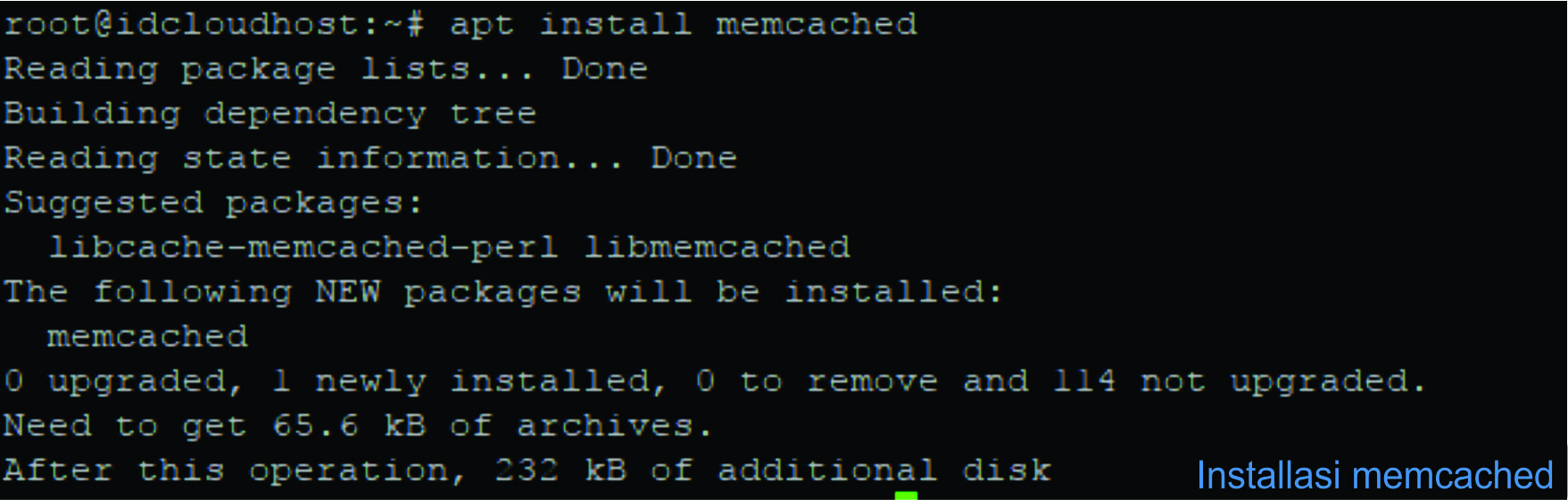 Cara Menginstall dan Menggunakan Memcache dengan Nginx, PHP 7 di Ubuntu 16.04
