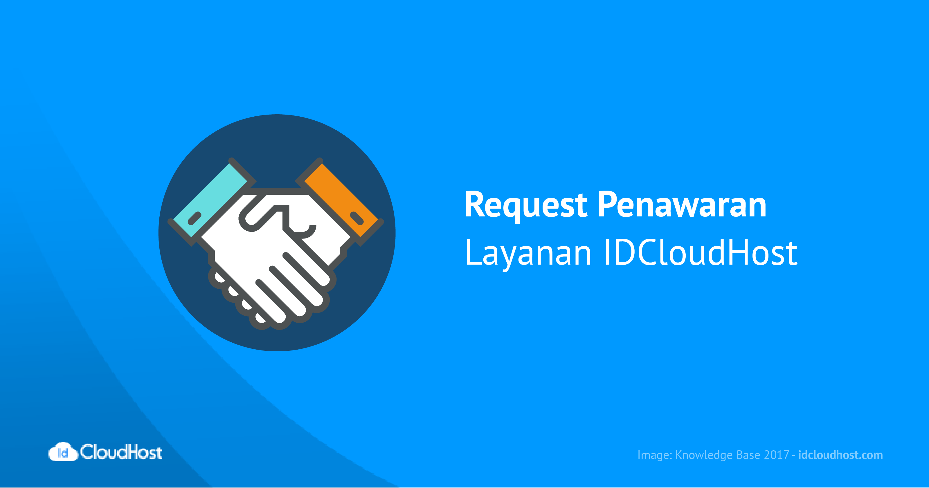 Request Penawaran Layanan IDCloudHost