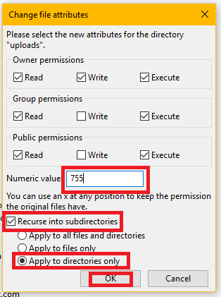 Cara Mengatasi Error Is its parent directory writable by the server di WordPress