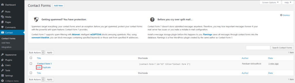 Cara Membuat Halaman Kontak Di Wordpress Idcloudhost