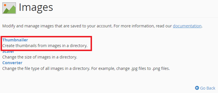 Cara Membuat Thumbnailer di cPanel