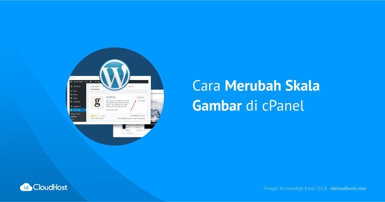 Cara Merubah Skala Gambar di cPanel