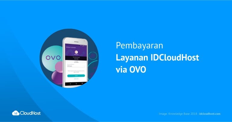 Pembayaran Layanan IDCloudHost via OVO