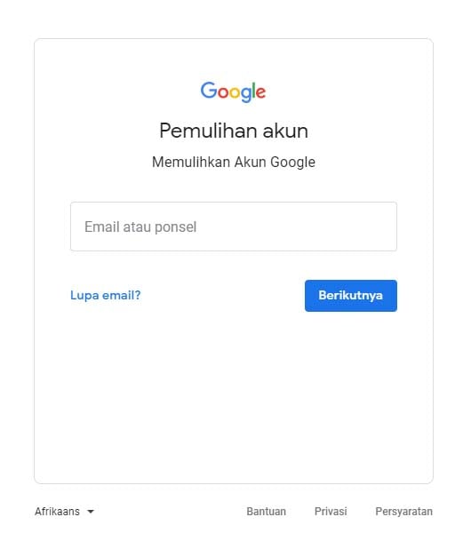 Cara Mengatasi Lupa Password Google Mail Atau Gmail Anda Idcloudhost