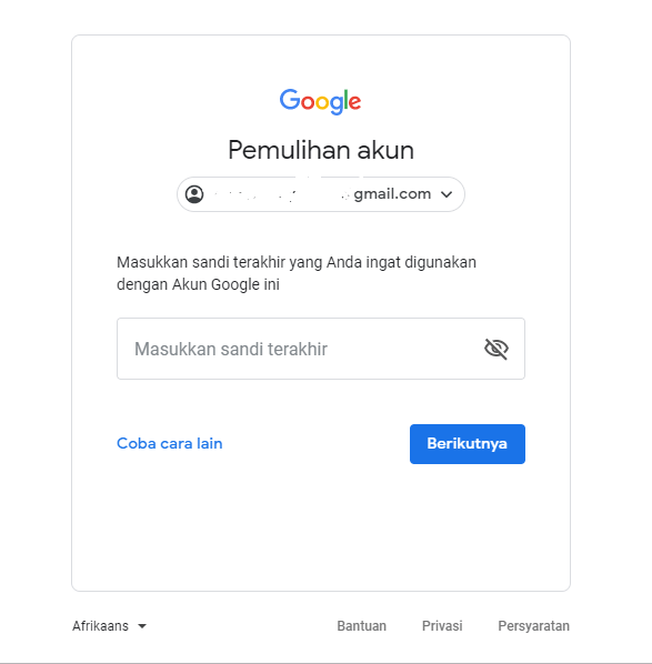 Cara Mengetahui Password Email Gmail Sendiri