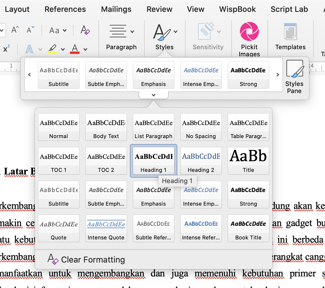 Cara Membuat Daftar Isi Secara Otomatis Pada Microsoft Word - Tutorial Paling Muda | dapodik.co.id