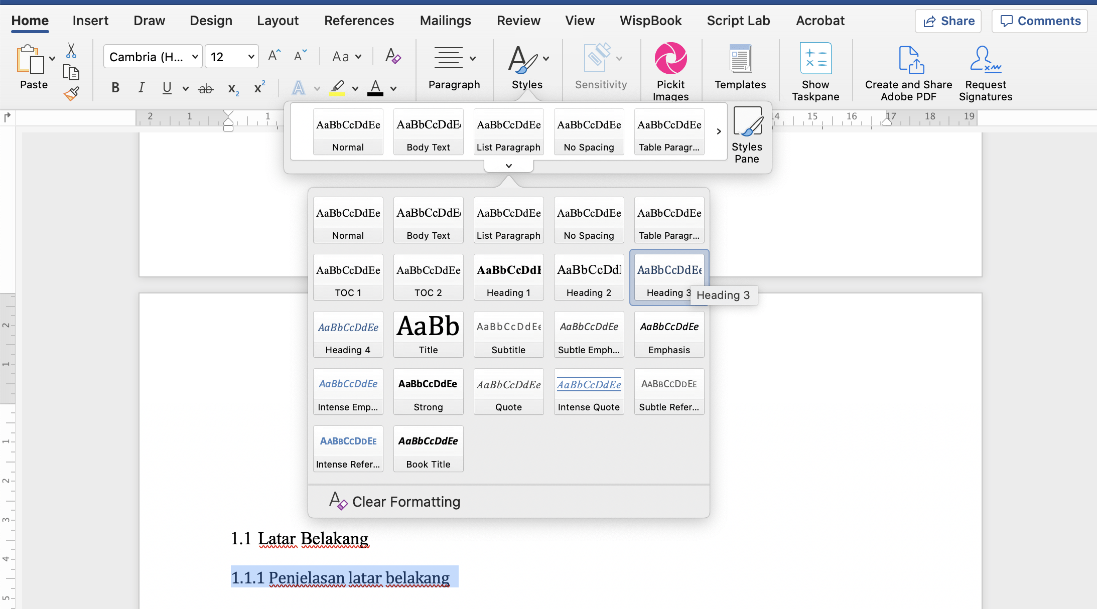 Cara Membuat Daftar Isi Secara Otomatis Pada Microsoft Word - Tutorial Paling Muda | dapodik.co.id