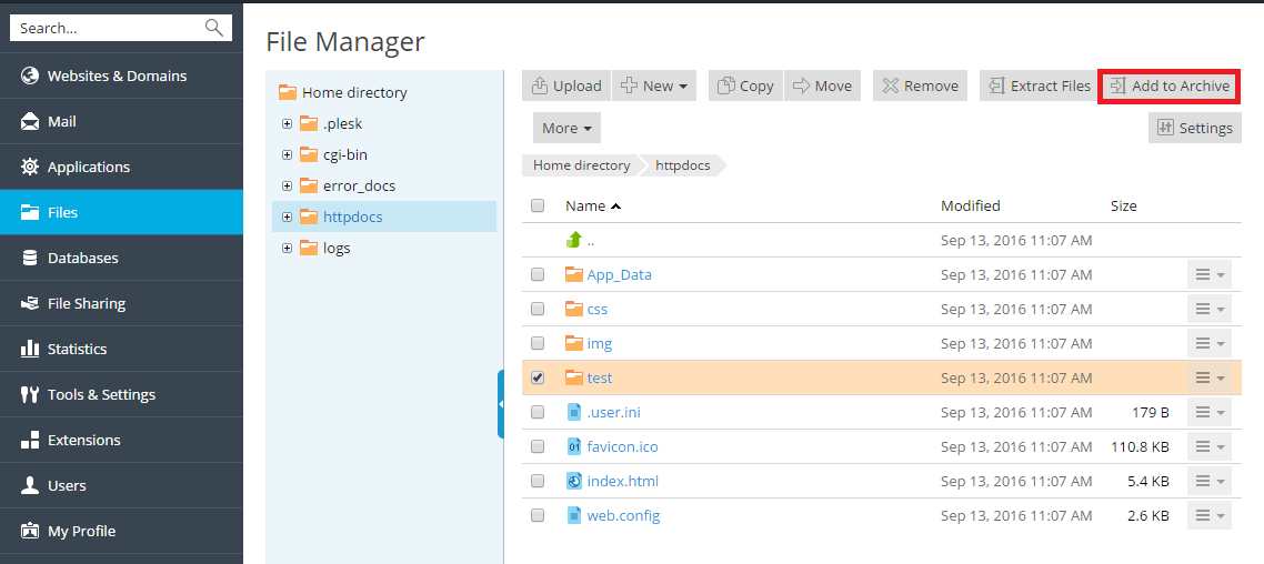 Cara Mengupload File ke Plesk Hosting melalui File Manager