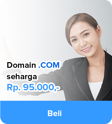 Promo Domain COM murah - IDCloudHost