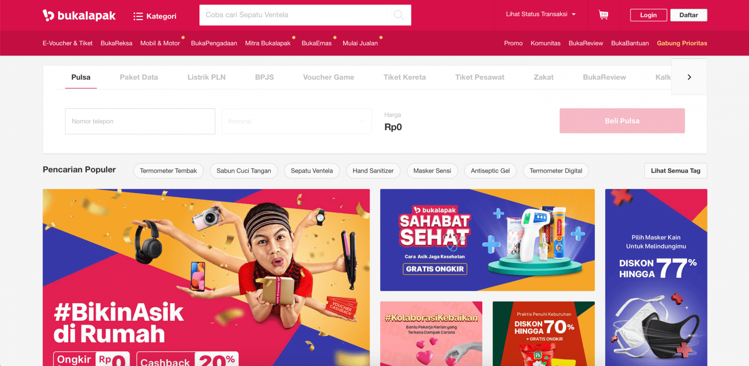 Kumpulan Website Belanja Online Terbaik Dan Termurah Di Tahun 2020 ...