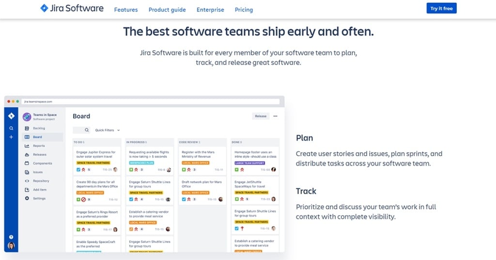 Jira : Aplikasi Manajemen Team Terbaik dan Mudah selain Trello