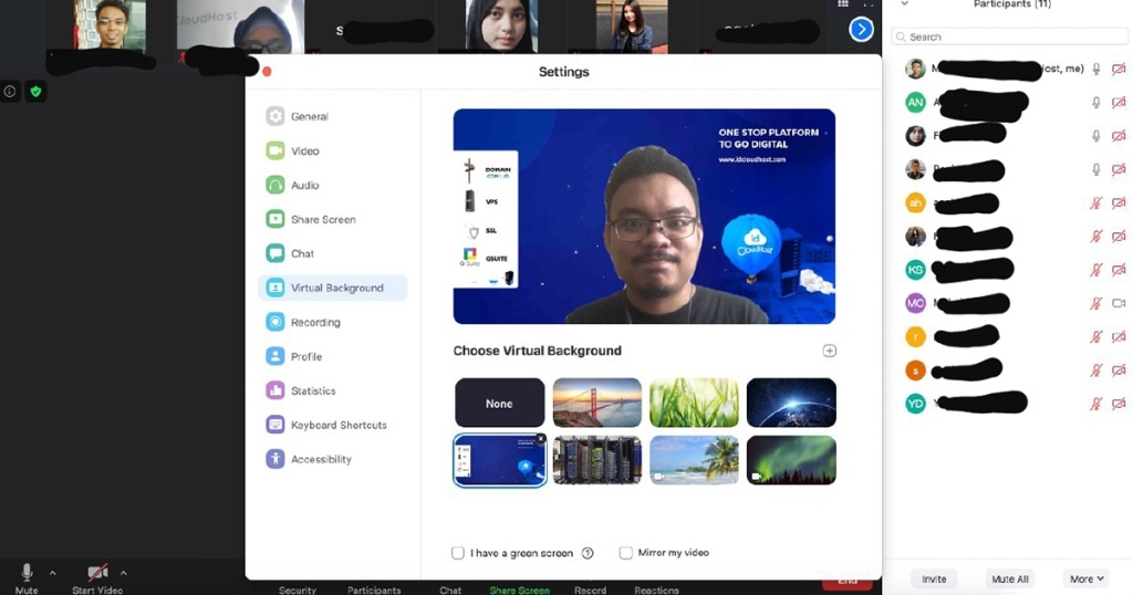 Cara Mengubah Background Di Aplikasi Zoom Via Smartphone Hp Dan Laptop Idcloudhost