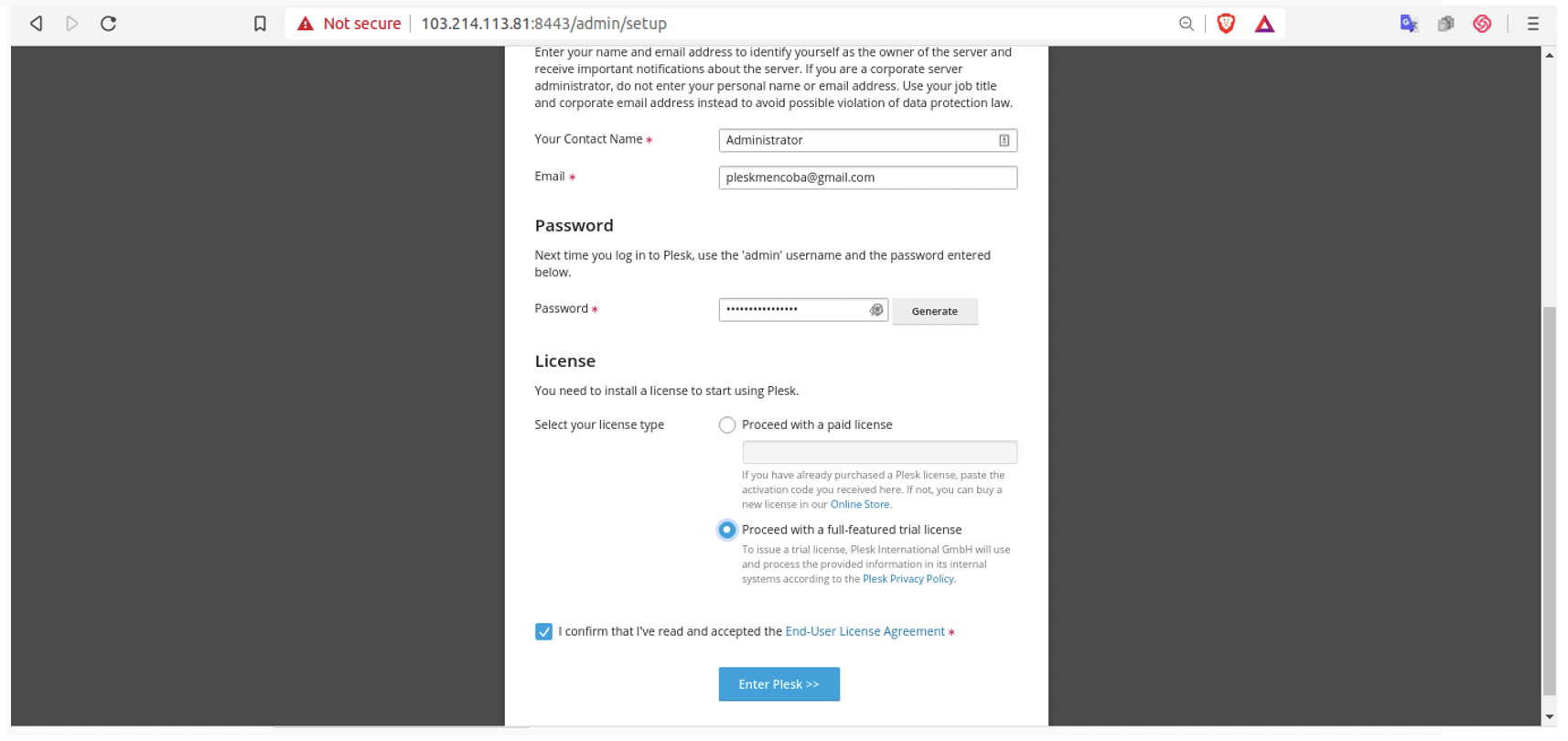 Cara Instalasi Plesk pada Layanan Server Private Cloud | IDCloudhost